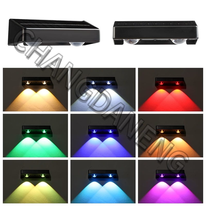 15 часов Рабочее время IP65 водонепроницаемое Теплое белое RGB светодиоды Солнечная энергия Светодиод с батареей 3.7V/1200MAH Тернарный литий