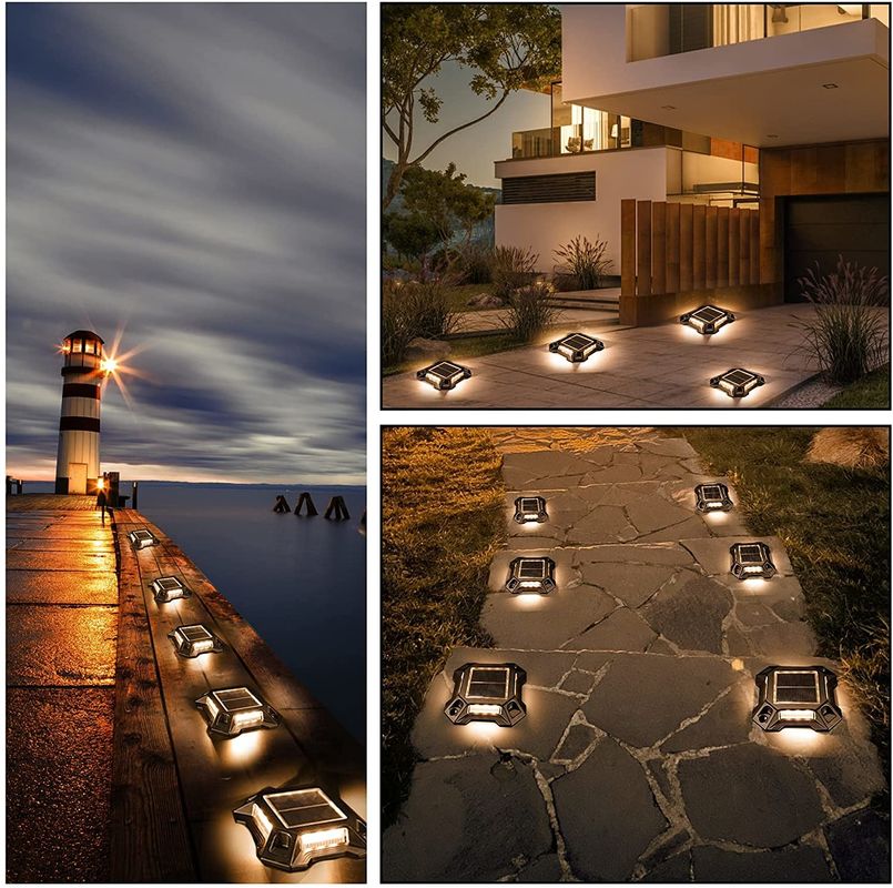 Буле/холодный белый солнечный светодиодный светильник питается батареей Ni-Mh 1,2 V/600 MAH