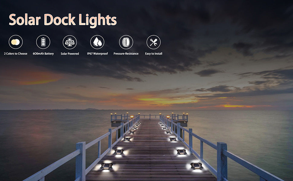 Буле/холодный белый солнечный светодиодный светильник питается батареей Ni-Mh 1,2 V/600 MAH