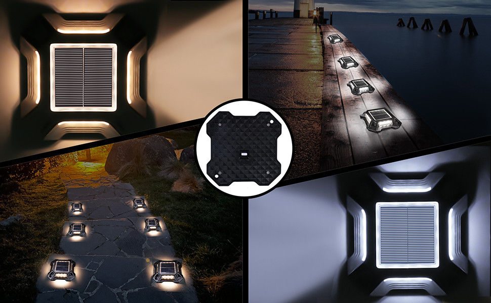 Буле/холодный белый солнечный светодиодный светильник питается батареей Ni-Mh 1,2 V/600 MAH