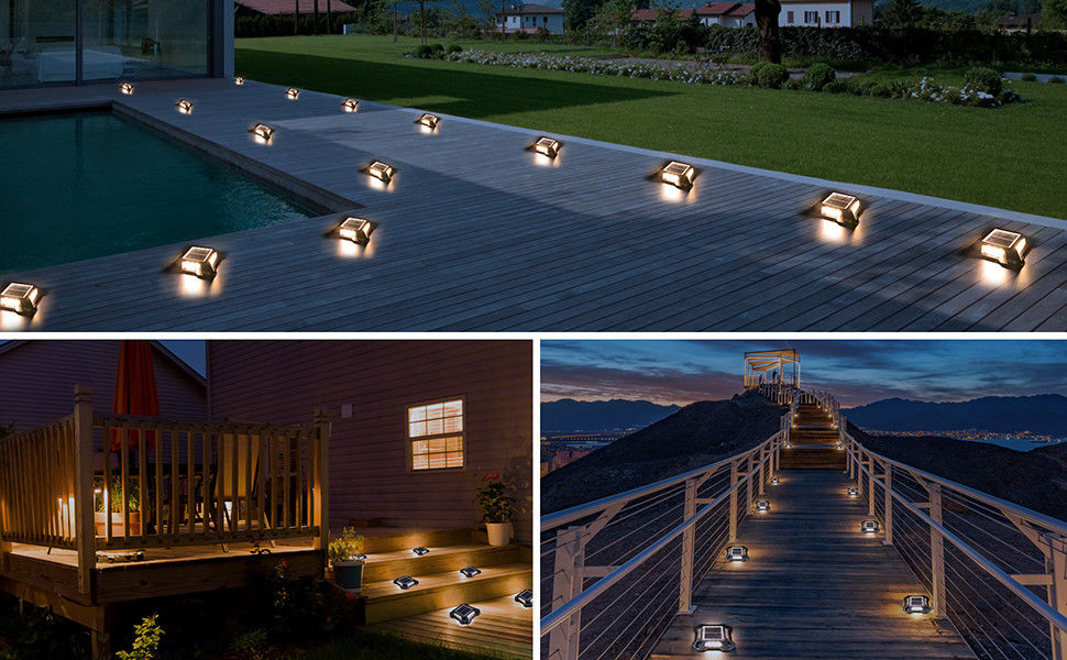 Буле/холодный белый солнечный светодиодный светильник питается батареей Ni-Mh 1,2 V/600 MAH