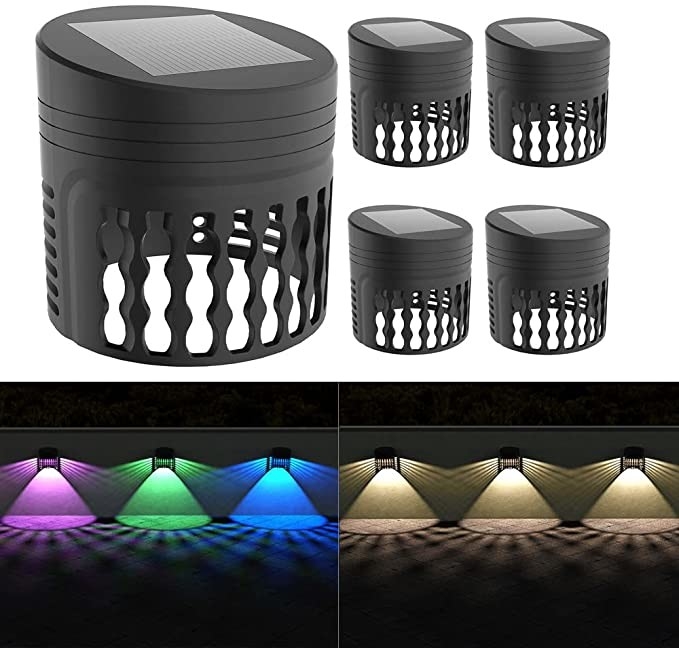 Солнечный свет Солнечный садовый свет Проекция RGB Модель света водонепроницаемая Декорировать сад задний двор Передний двор