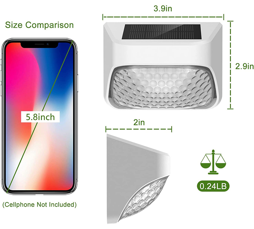 Внешний IP65 водонепроницаемый стенный светодиод с теплыми белыми RGB светодиодными лампами