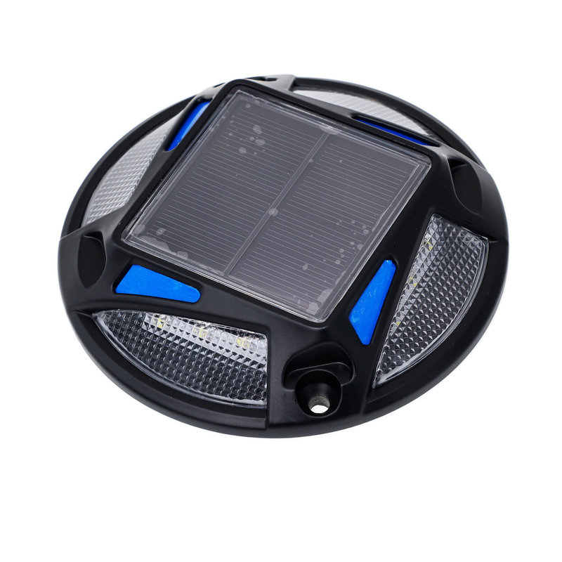 IP67 Cat Eye Solar Dock Lights Солнечная напольная лампа Светодиодные палубные лестничные фонари Солнечные светодиодные дорожные шпильки