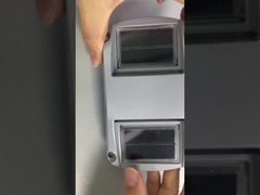 На открытом воздухе алюминиевая мини солнечная палуба освещает радиотелеграф для пути пути сада