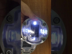 белая мигающая солнечная дорожная шпилька, горячая распродажа для филиппинцев, керея,,,